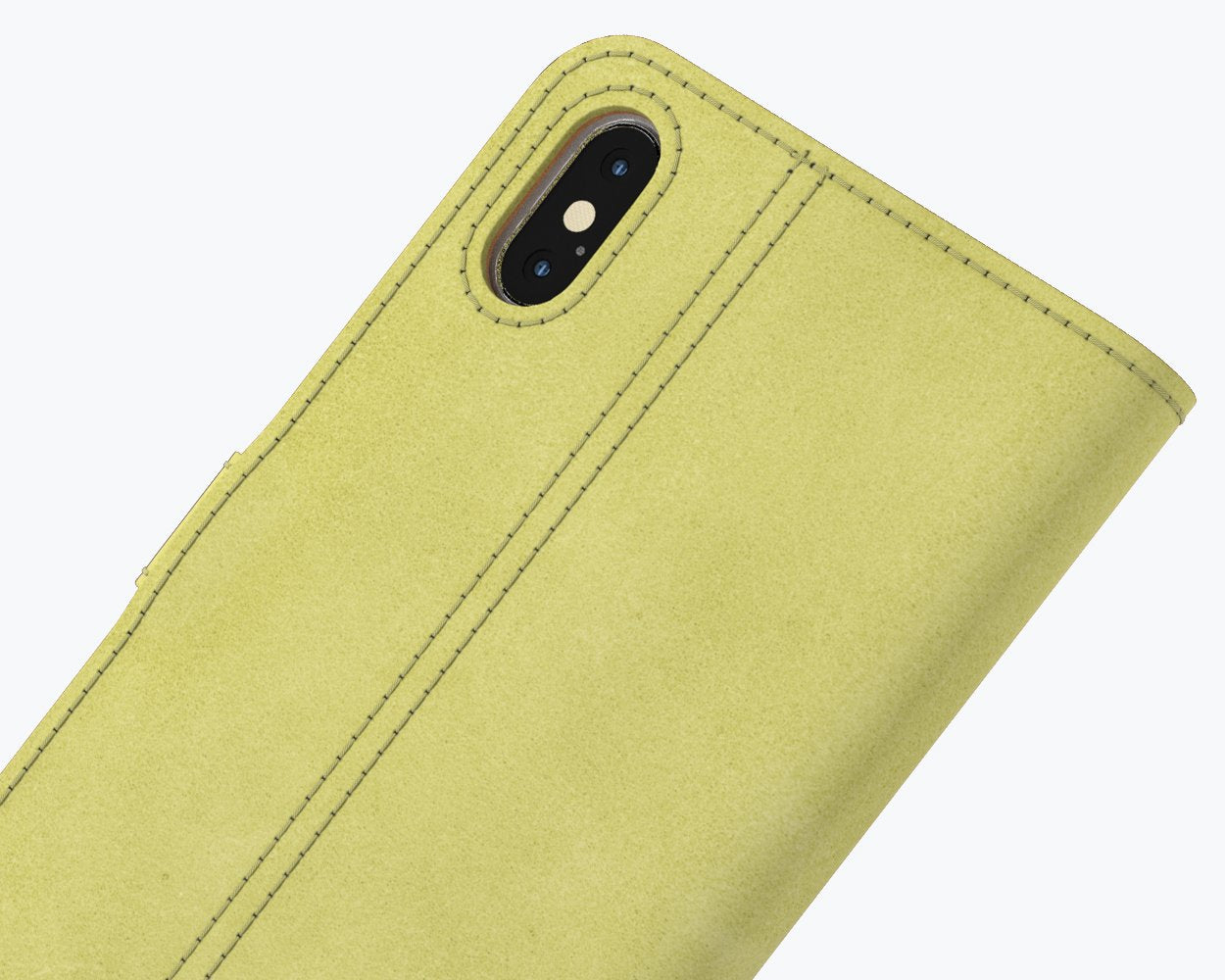 Apple iPhone X/XS - Vintage Leather Wallet Phone Case