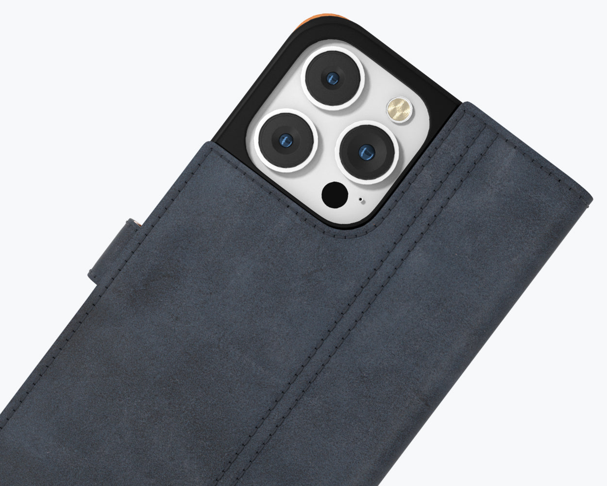 Apple iPhone 14 Pro - Vintage Leather Wallet Phone Case
