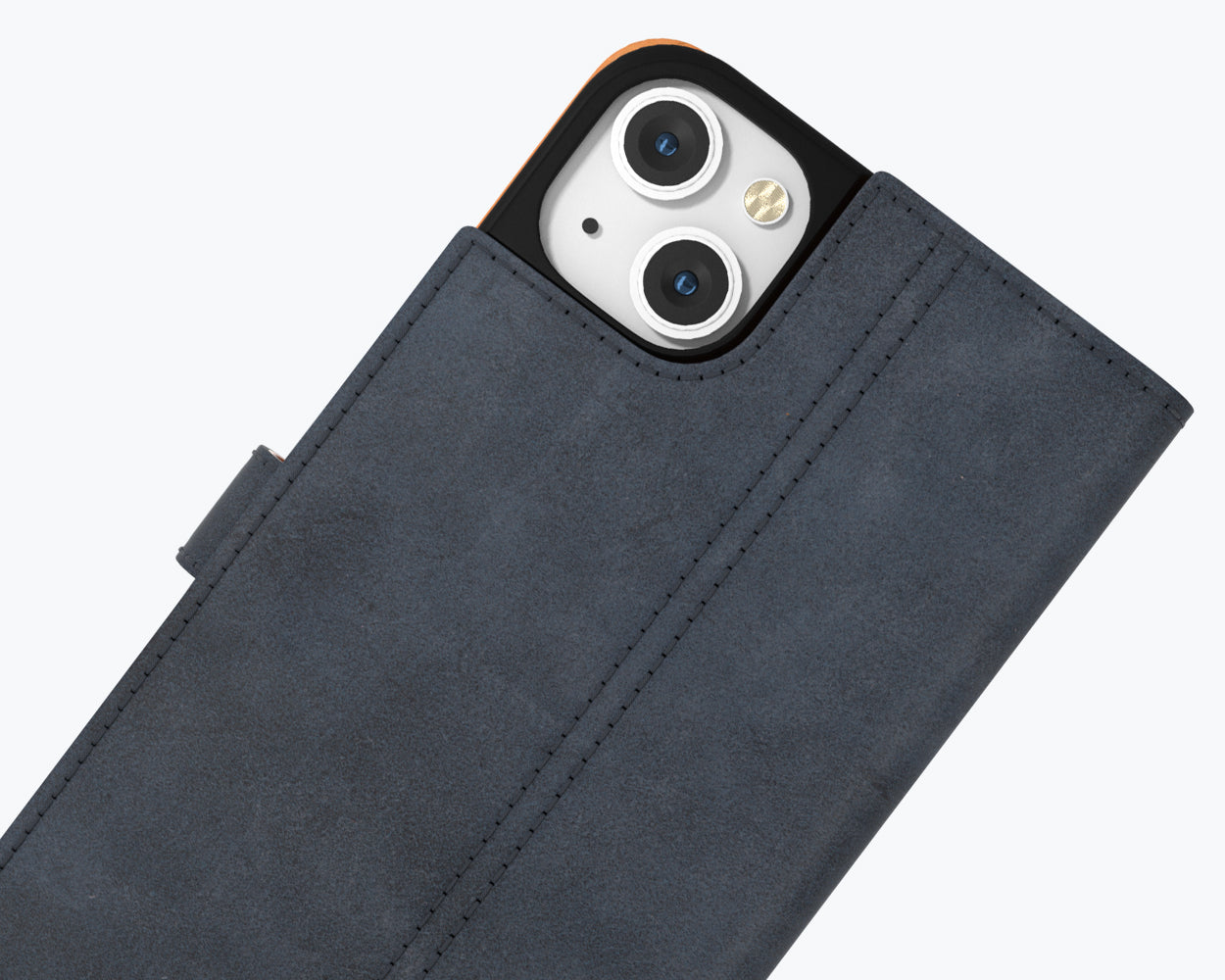 Apple iPhone 14 Plus - Vintage Leather Wallet Phone Case