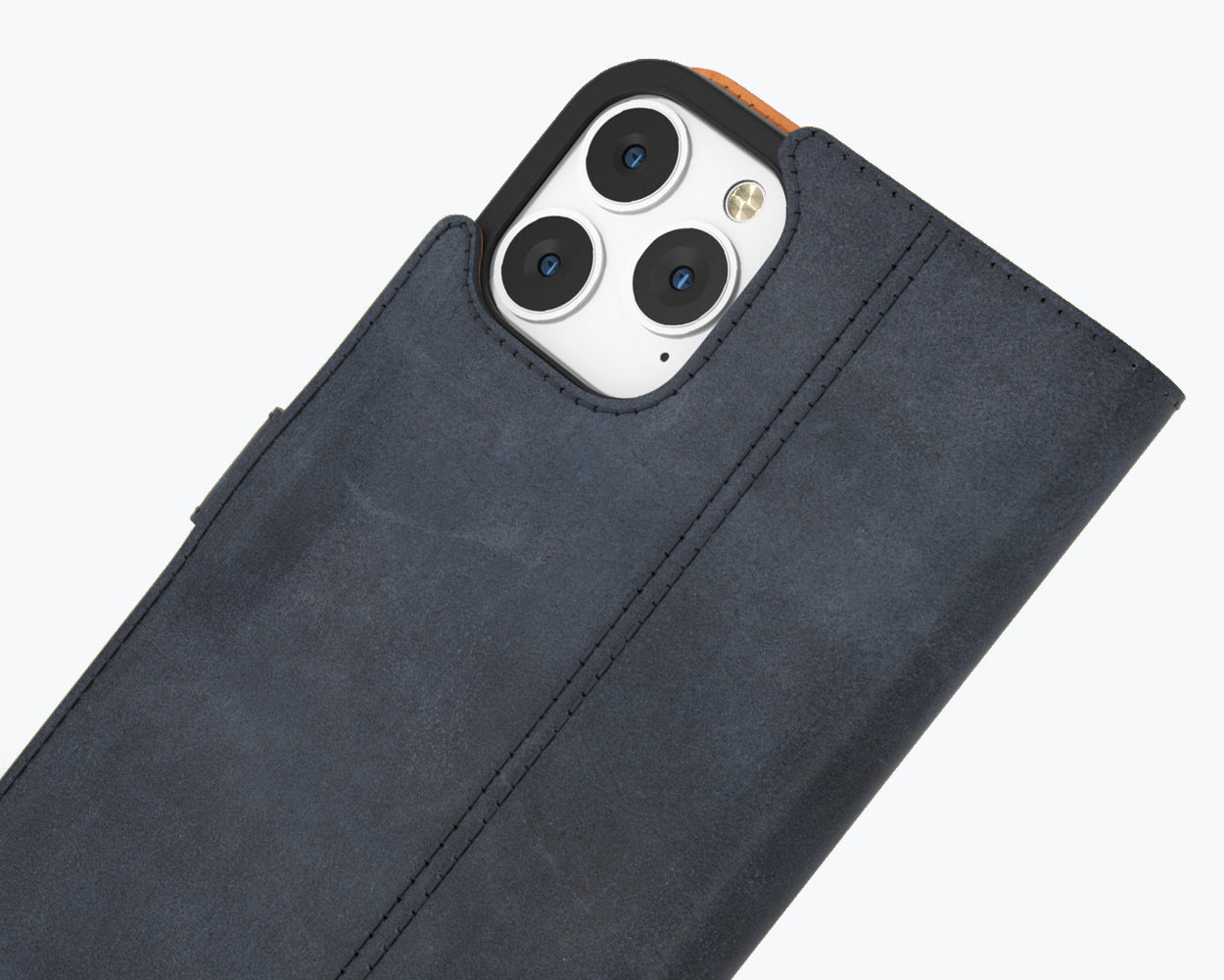 Apple iPhone 13 Pro Max - Vintage Leather Wallet Phone Case