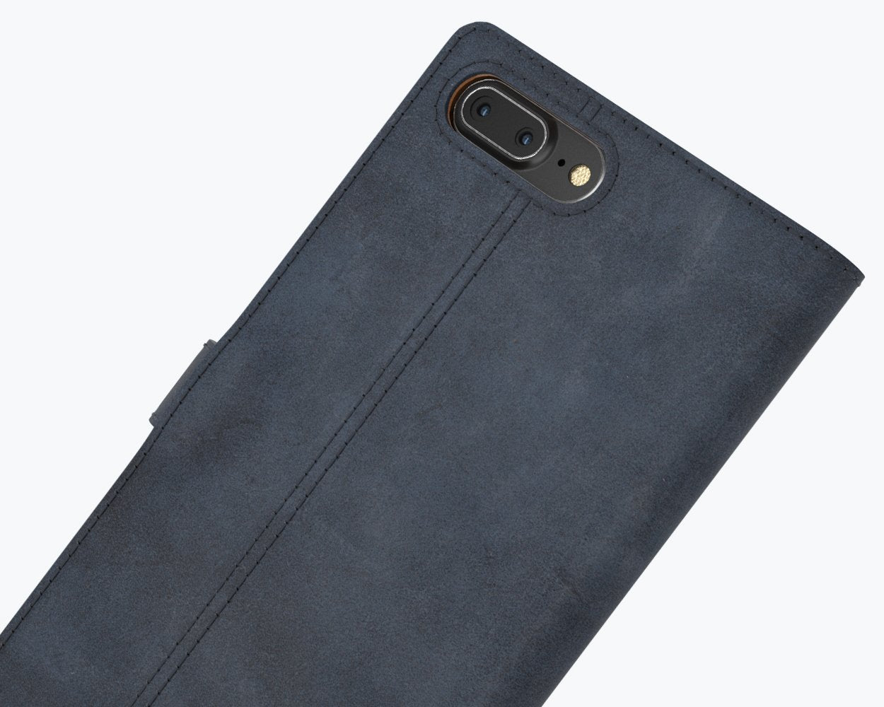 Apple iPhone 8 Plus - Vintage Leather Wallet Phone Case