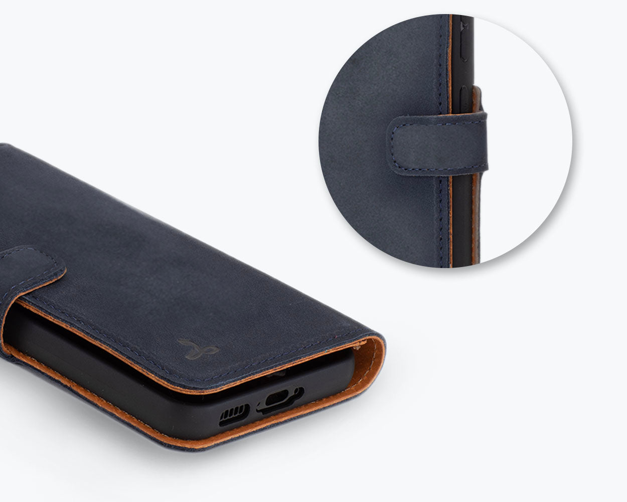 Samsung Galaxy S23 - Vintage Leather Wallet Phone Case