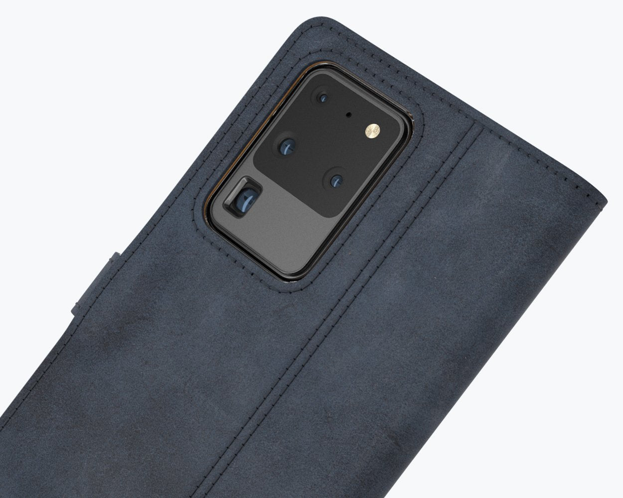 Samsung Galaxy S20 Ultra - Vintage Leather Wallet Phone Case