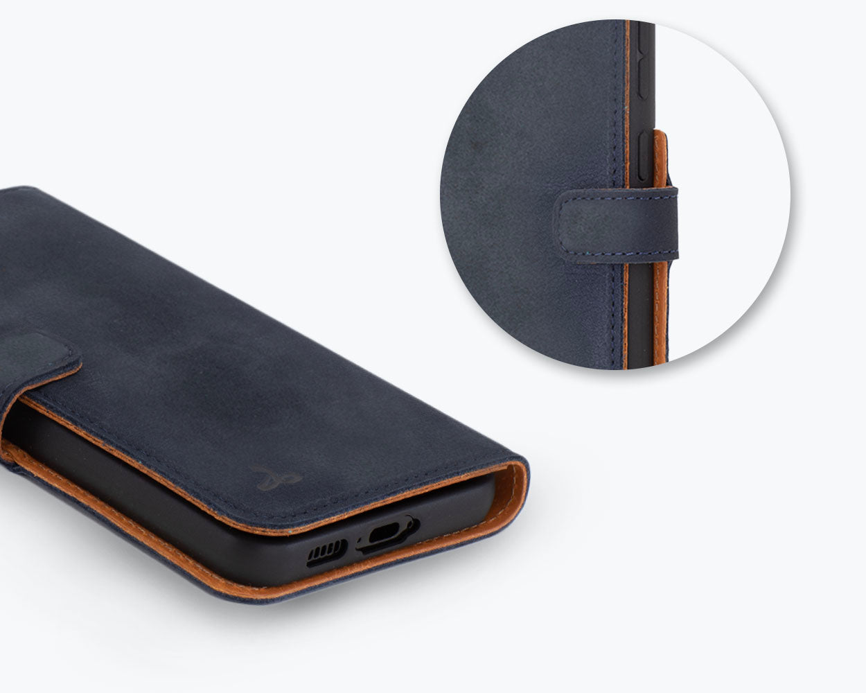Samsung Galaxy S23 Plus - Vintage Leather Wallet