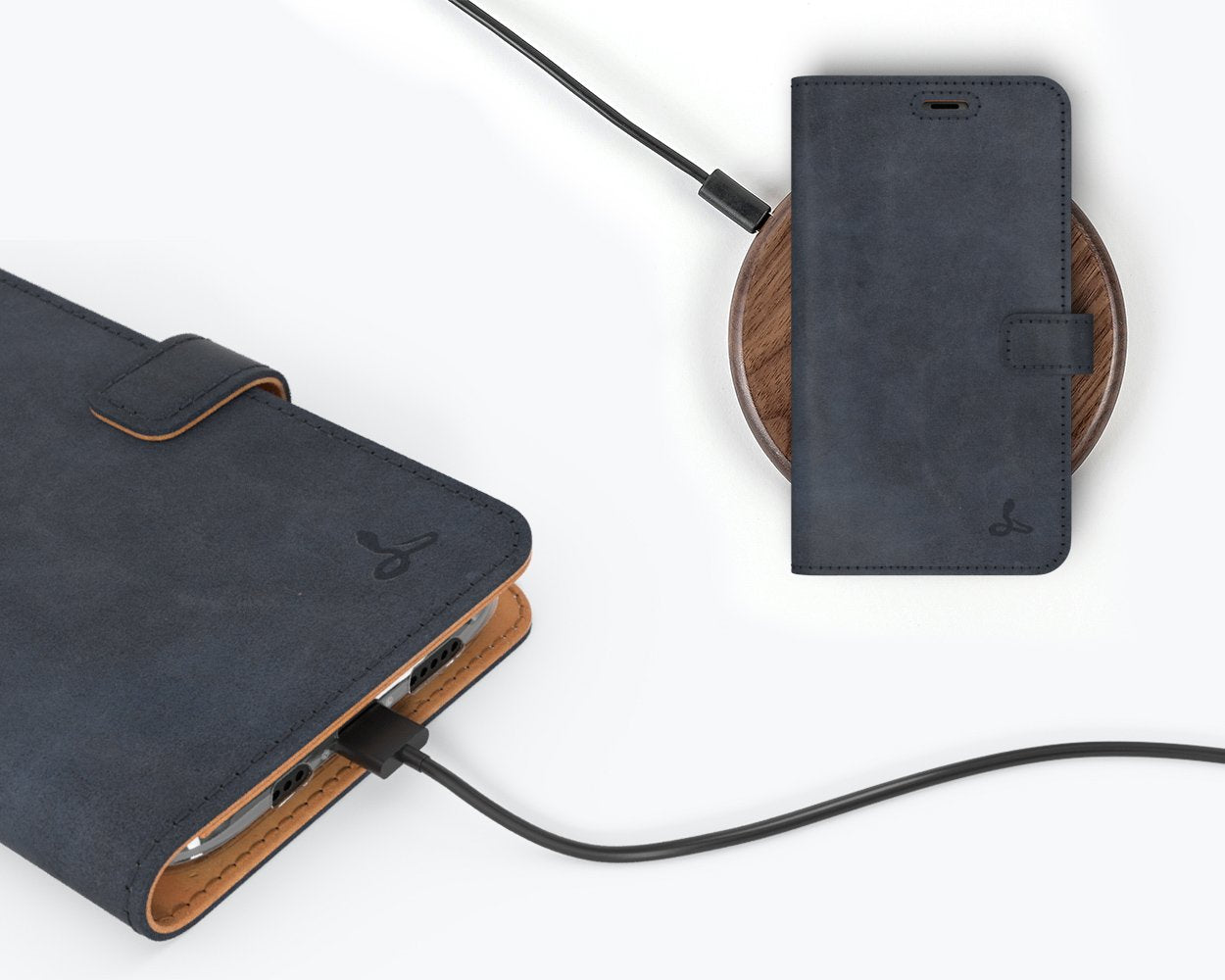 Vintage Leather Wallet - Apple iPhone 11 Pro