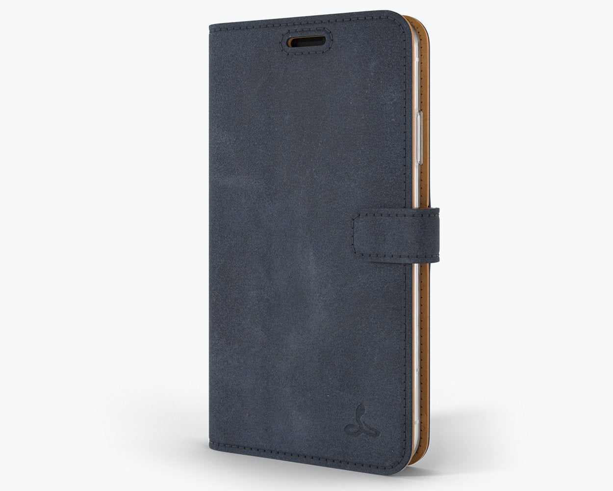 Apple iPhone XR - Vintage Leather Wallet Phone Case