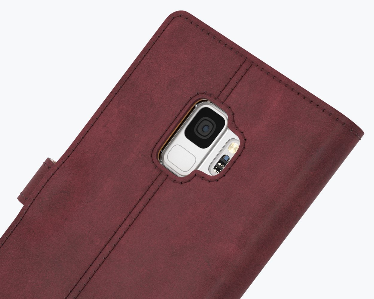 Samsung Galaxy S9 - Vintage Leather Wallet Phone Case