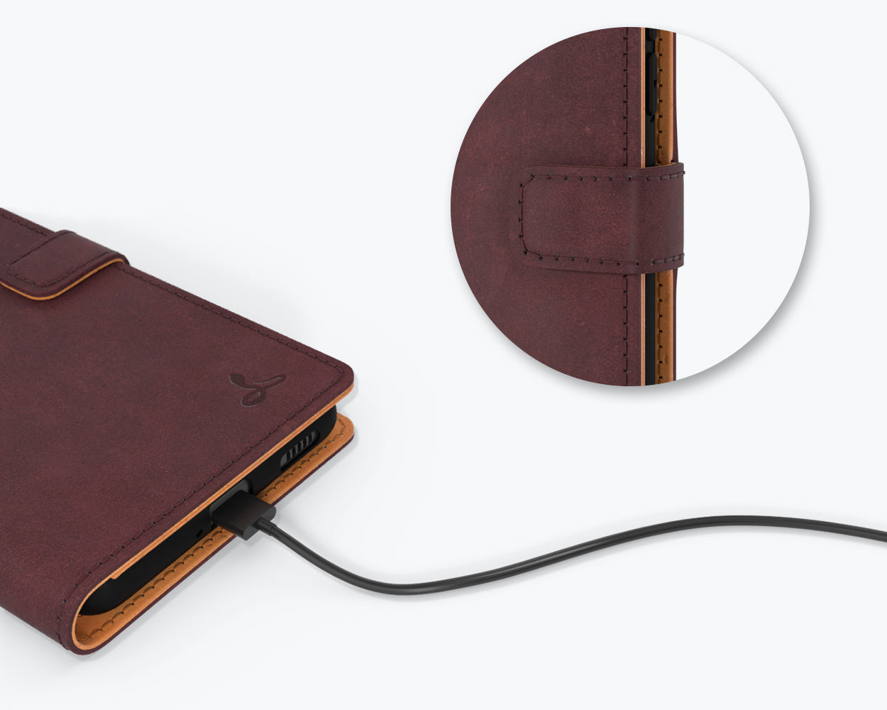 Samsung Galaxy A53 - Vintage Leather Wallet Phone Case