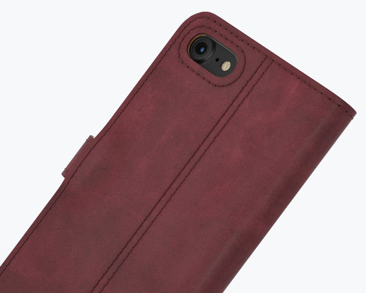 Apple iPhone 8 - Vintage Leather Wallet Phone Case