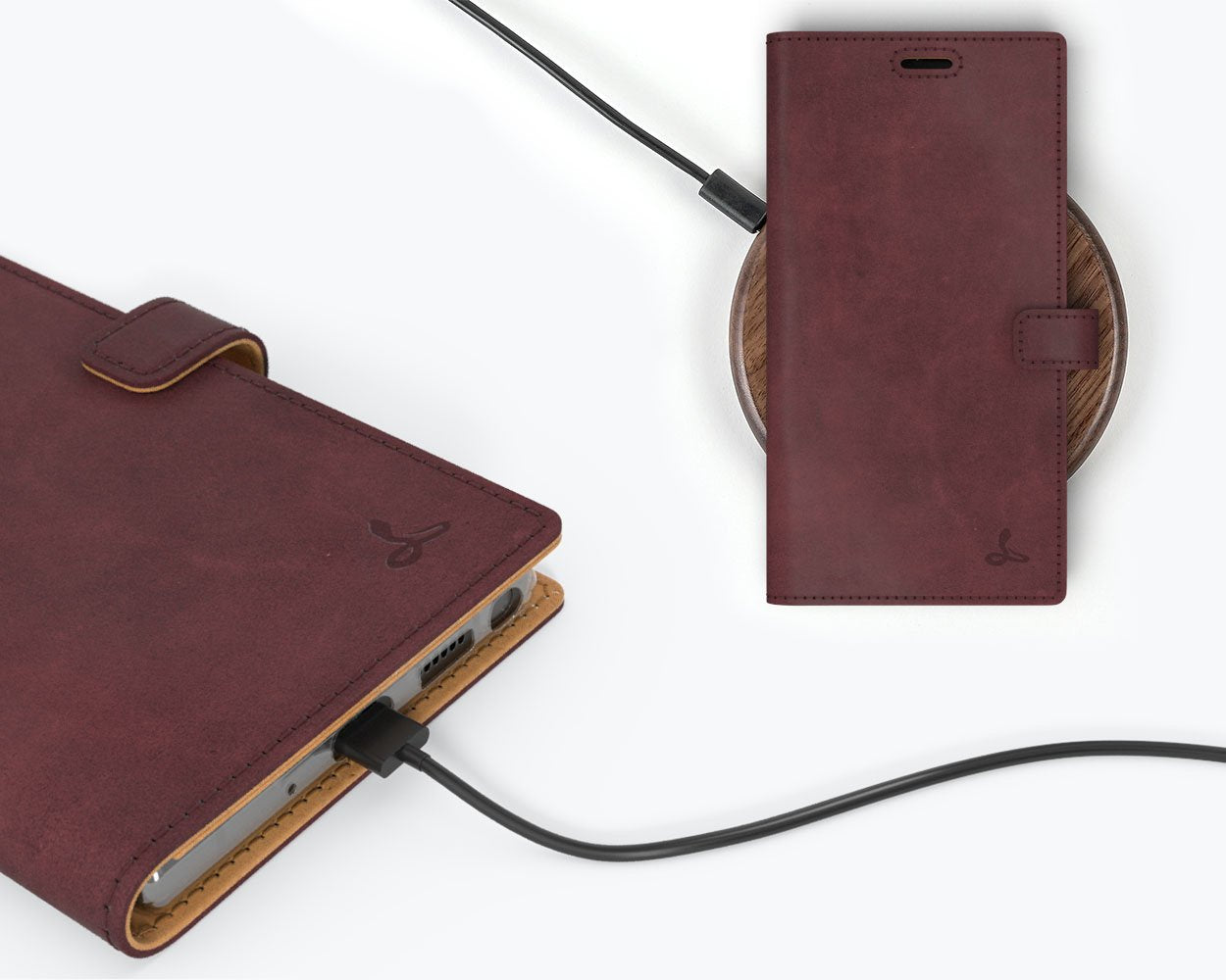 Vintage Leather Wallet - Samsung Galaxy Note 20 Ultra