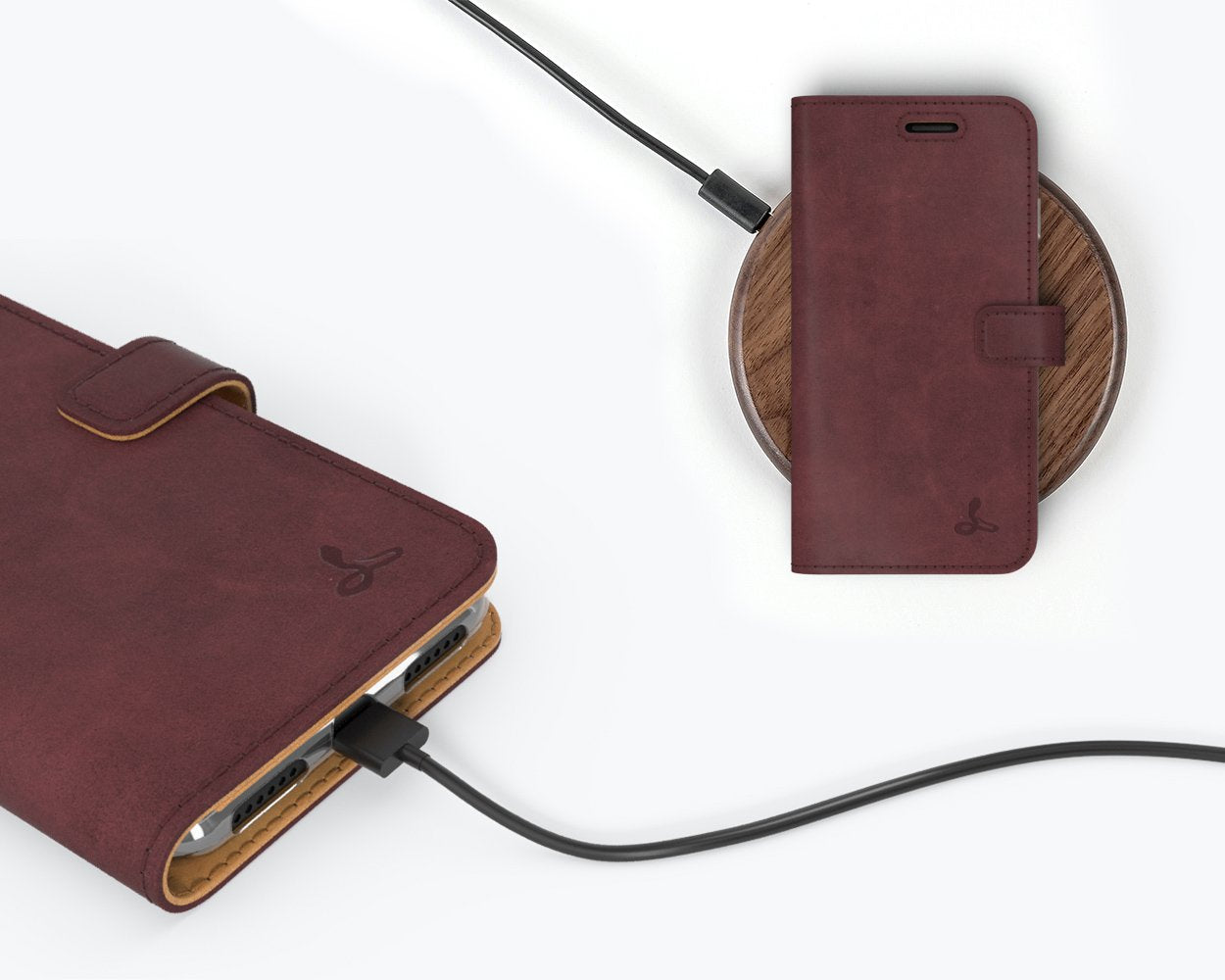 Vintage Leather Wallet - Apple iPhone SE (2020) / SE (2022)