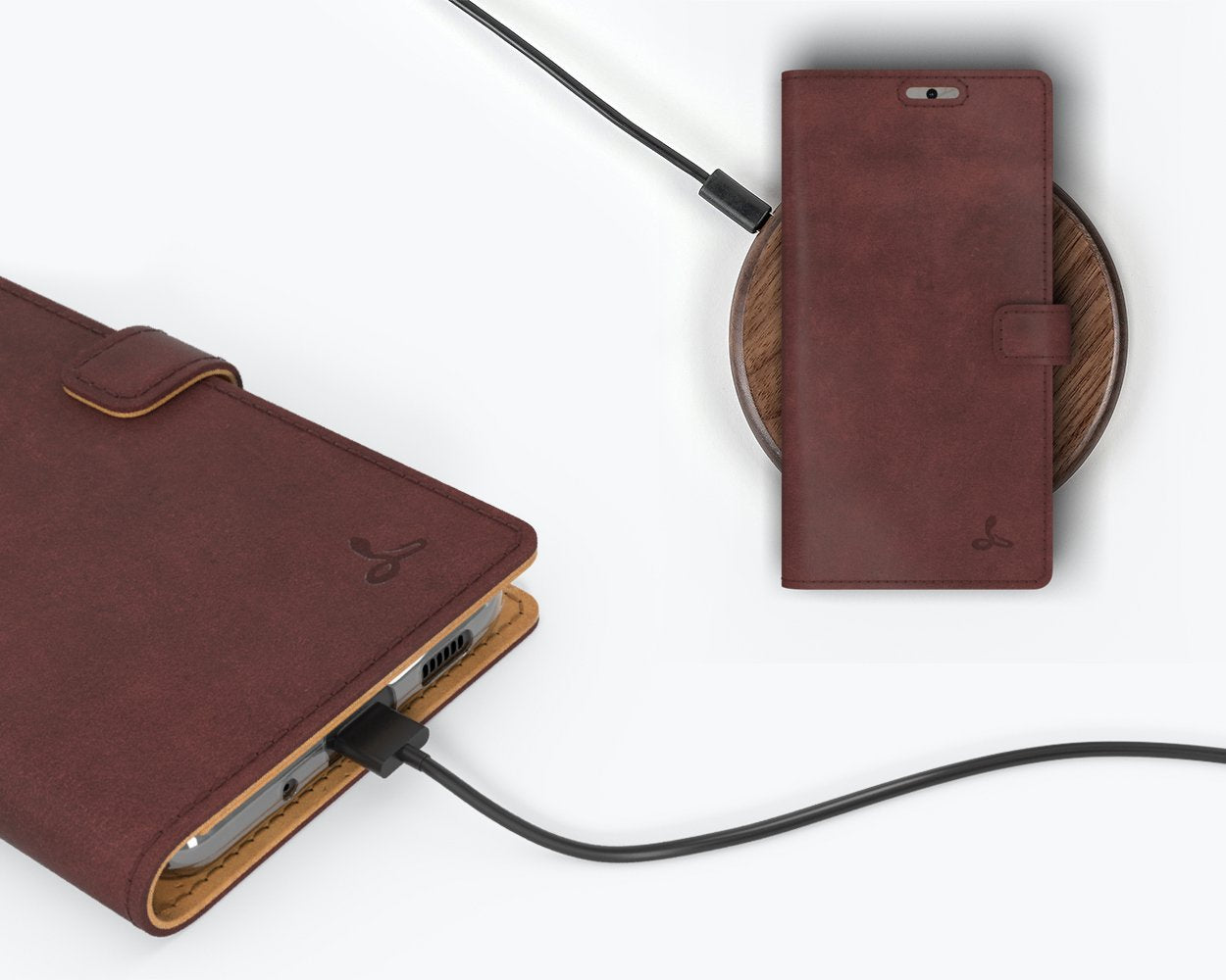 Vintage Leather Wallet - Samsung Galaxy S20