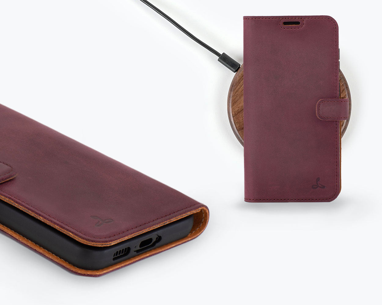 Samsung Galaxy S23 Plus - Vintage Leather Wallet