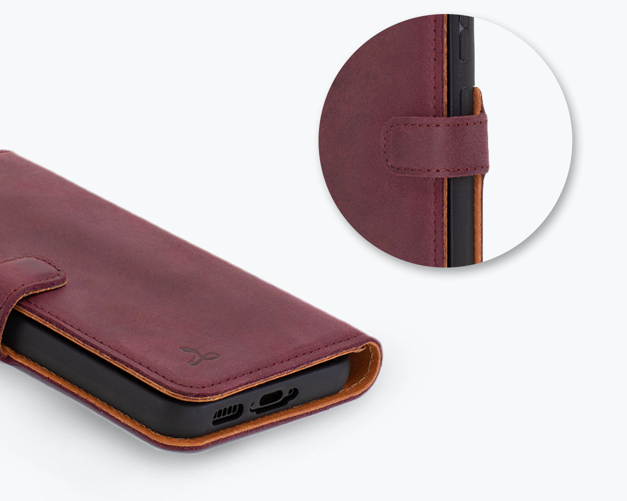 Samsung Galaxy S23 - Vintage Leather Wallet Phone Case