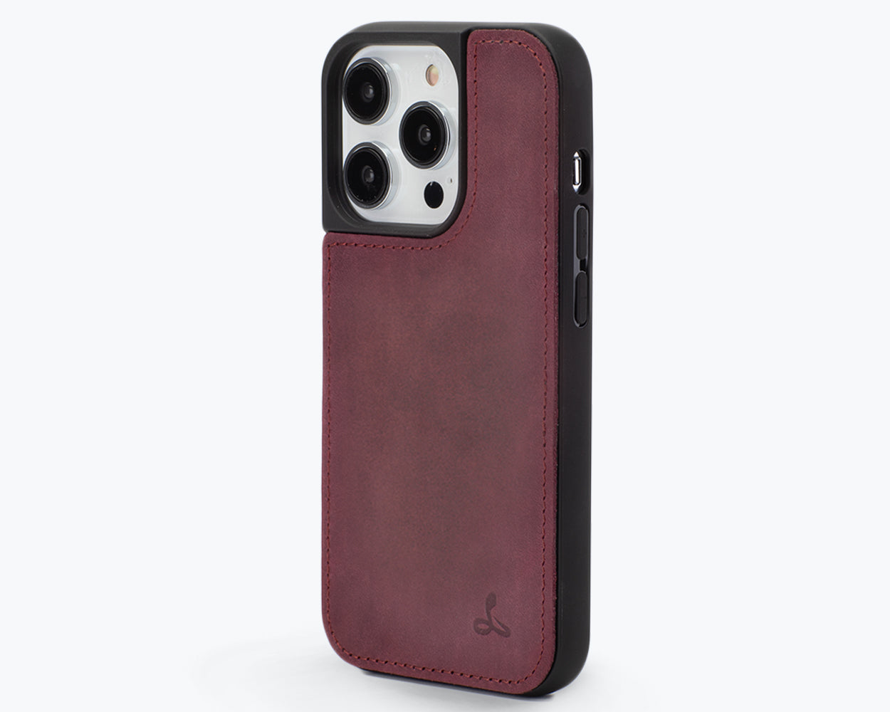 Vintage Leather Back Case - Apple iPhone 14 Pro