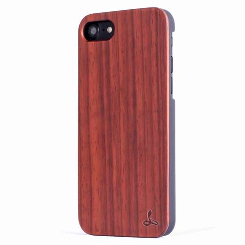 Rosewood Wood Back Case - Apple iPhone 7 - Snakehive