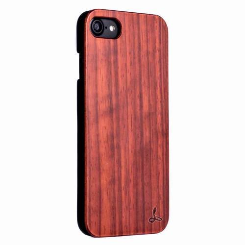 Rosewood Wood Back Case - Apple iPhone 8 - Snakehive