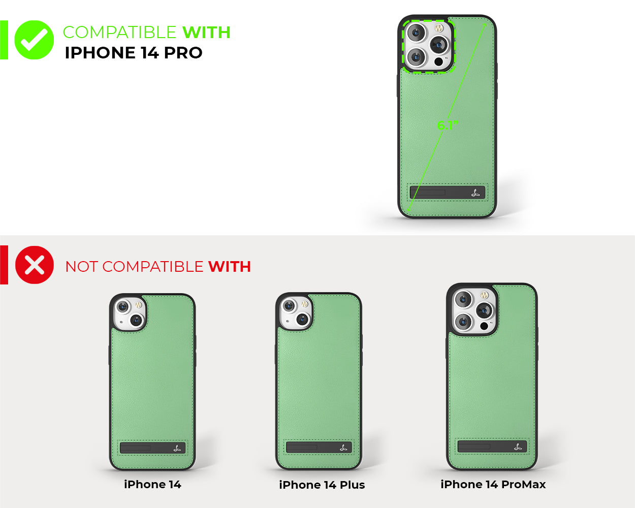 Apple iPhone 14 Pro - Metro Leather Phone Case