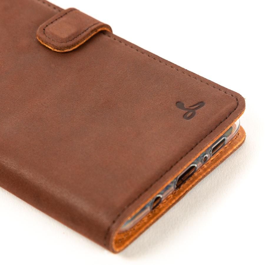 Vintage Leather Wallet - Samsung Galaxy S10