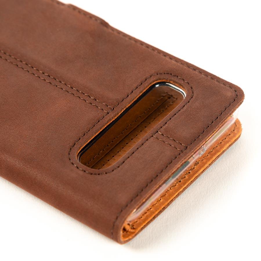 Vintage Leather Wallet - Samsung Galaxy S10