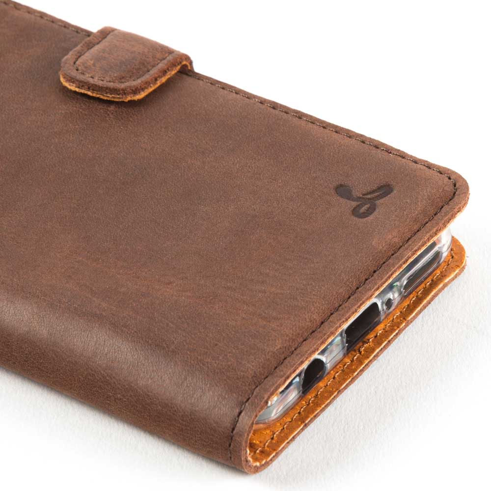 Vintage Leather Wallet - Huawei P30 Lite