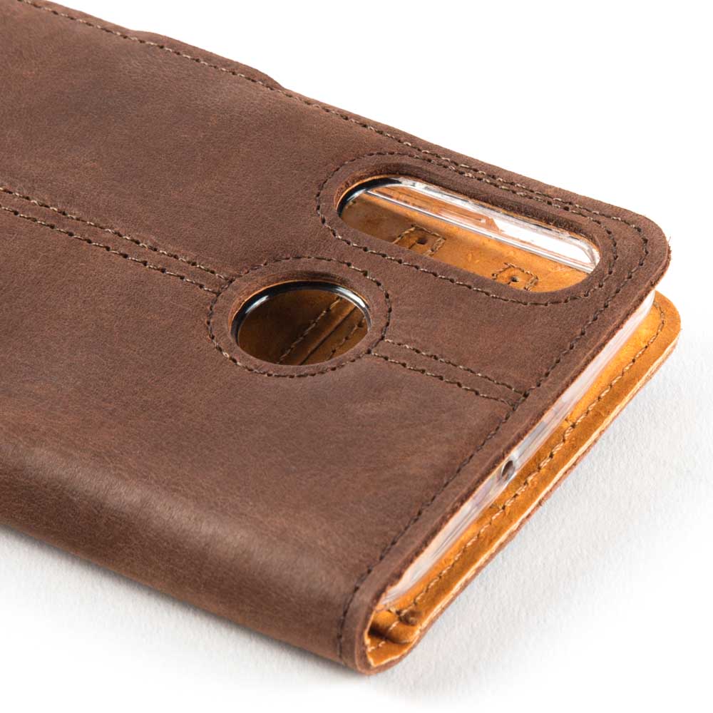 Vintage Leather Wallet - Huawei P30 Lite