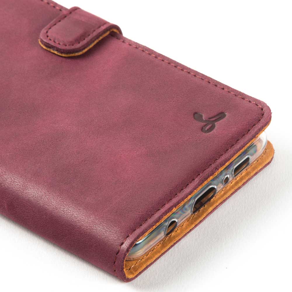 Vintage Leather Wallet - Samsung Galaxy S10