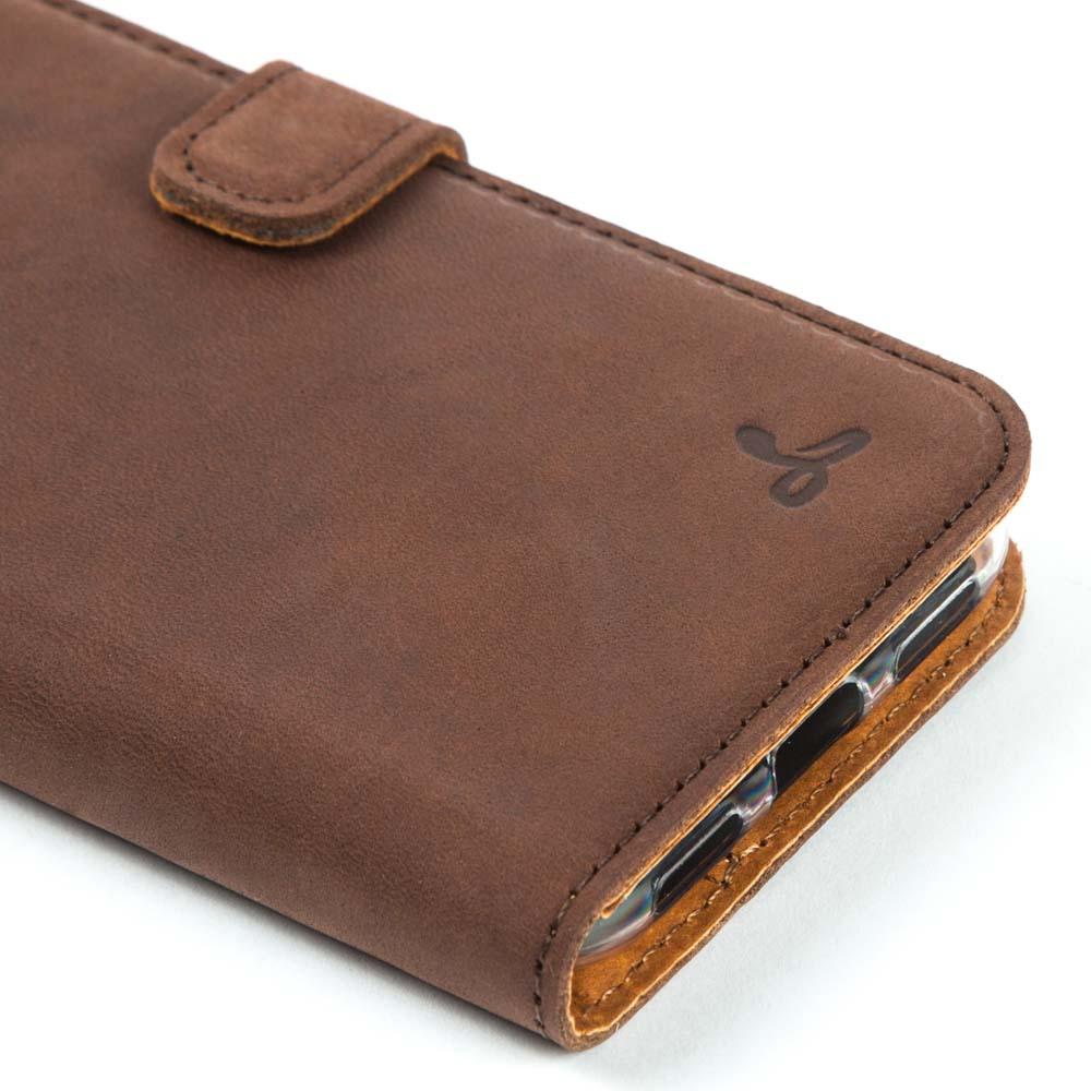 Vintage Leather Wallet - Google Pixel 4 XL