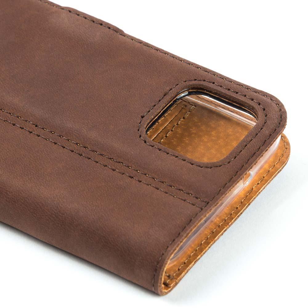 Vintage Leather Wallet - Google Pixel 4 XL