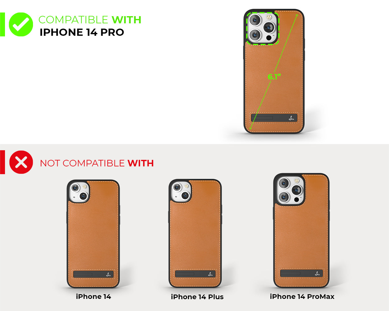 Metro Leather Case - Apple iPhone 14 Pro