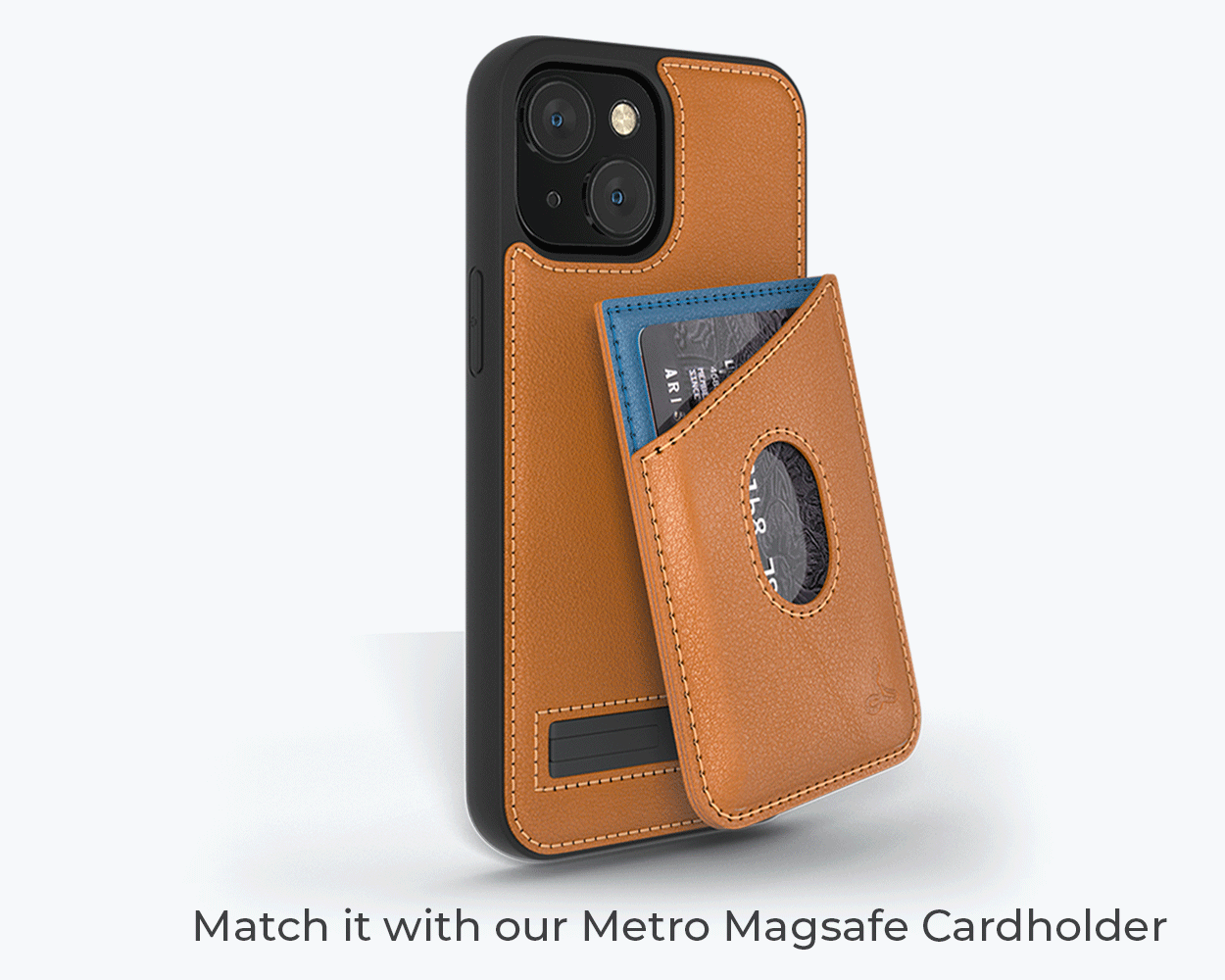Metro Leather Case - Apple iPhone 13