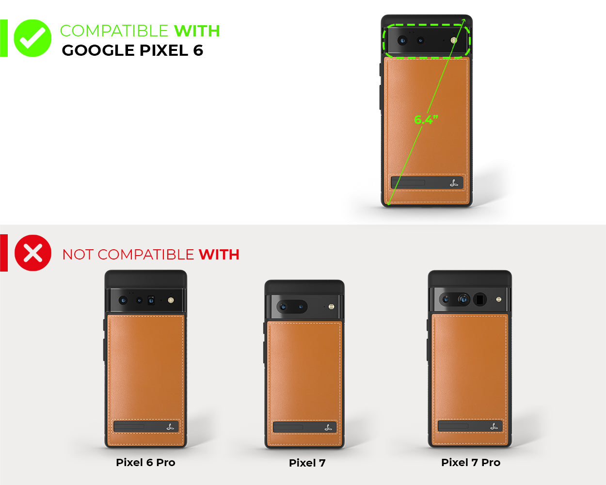 Metro Leather Case - Google Pixel 6 Pro