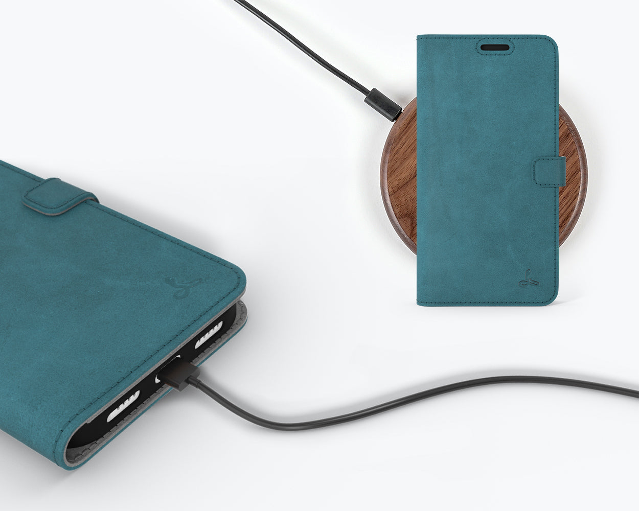 Apple iPhone 14 Plus - Vintage Leather Wallet Phone Case