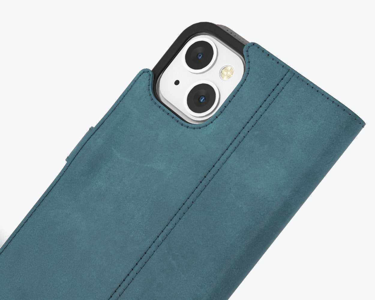 Apple iPhone 13 Mini - Vintage Leather Wallet Phone Case