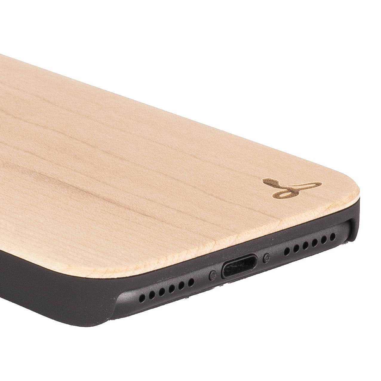 Maple Wood Back Case - Apple iPhone 8 - Snakehive