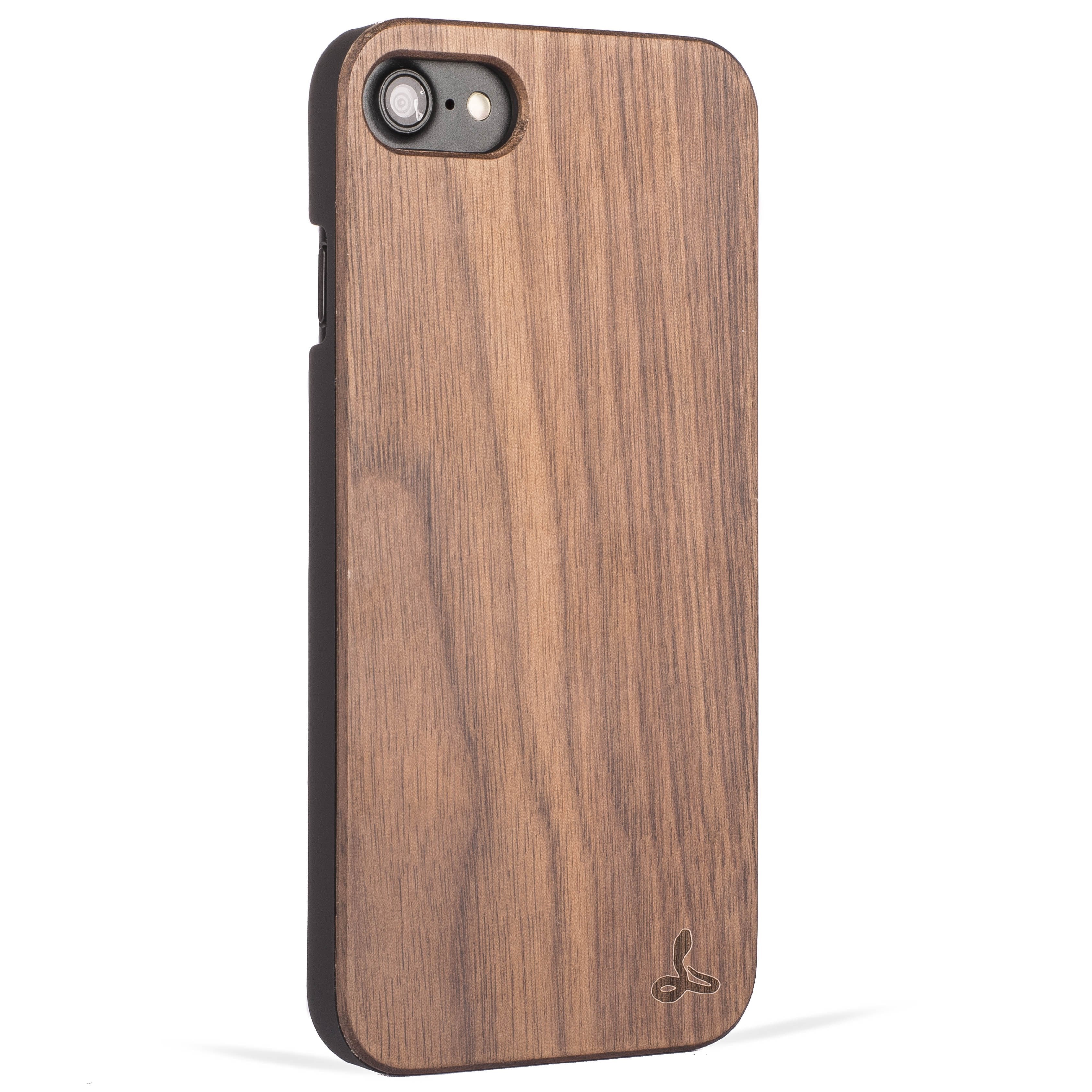 Walnut Wood Back Case - Apple iPhone 7 - Snakehive