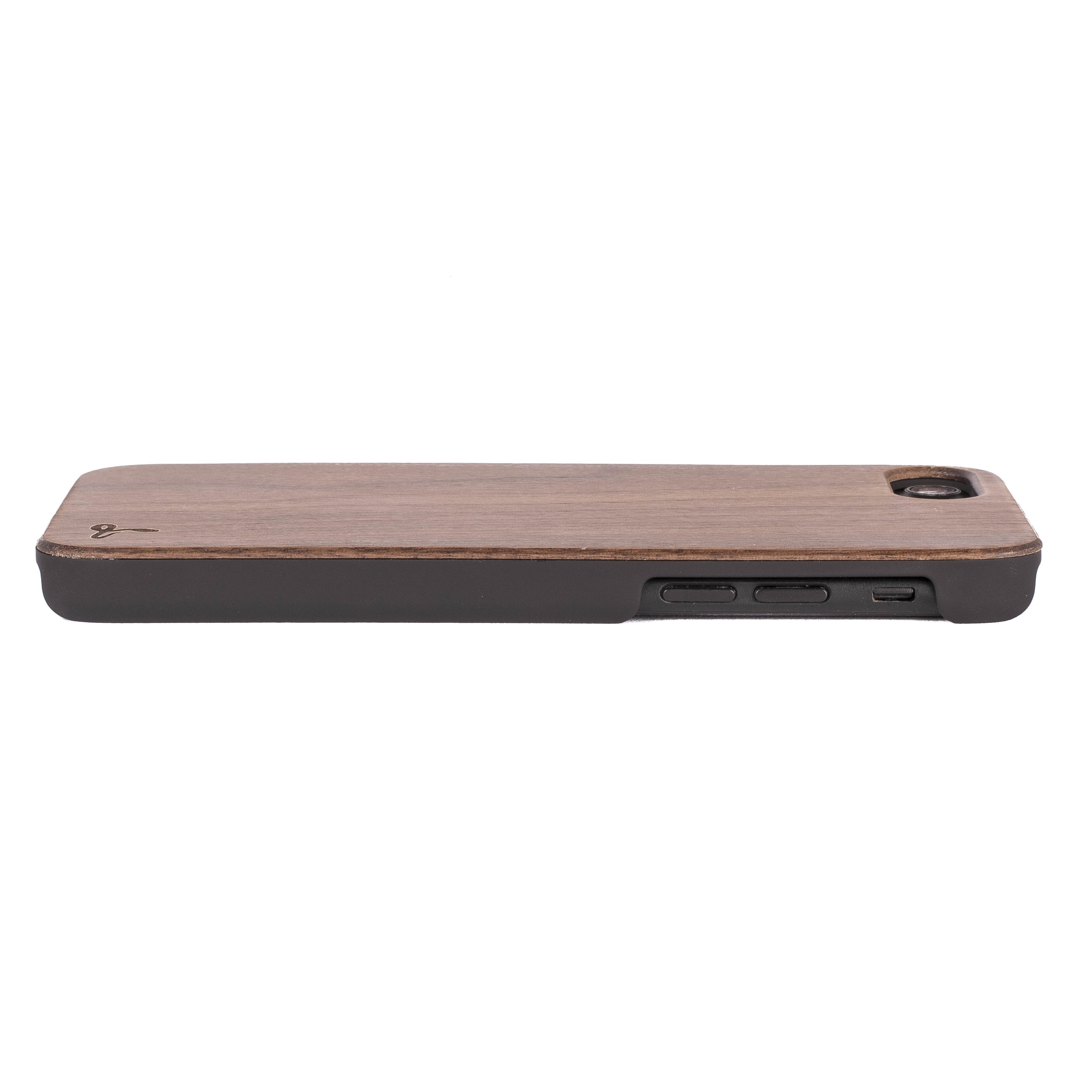Walnut Wood Back Case - Apple iPhone 7 - Snakehive