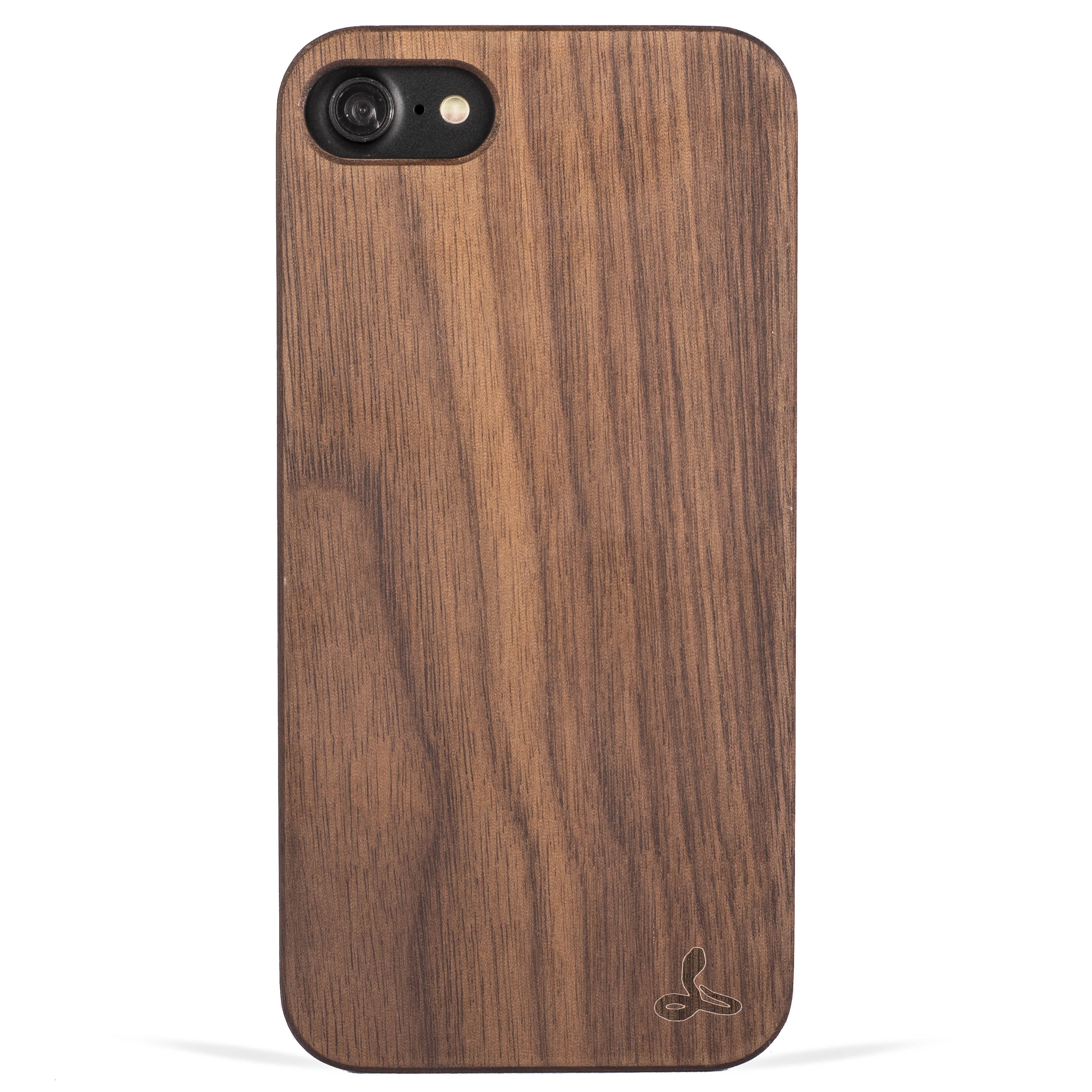 Walnut Wood Back Case - Apple iPhone 7 - Snakehive