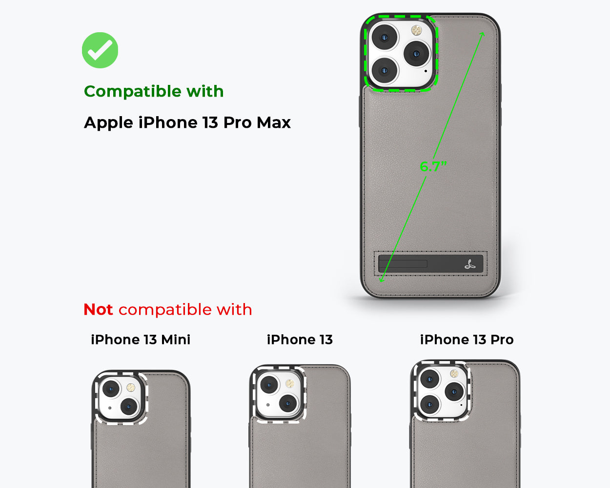 Apple iPhone 13 Pro Max - Metro Leather Phone Case